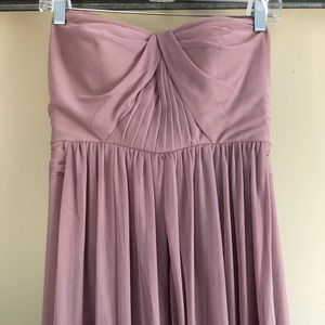 Multi way wear bridesmaid dress- mauve
